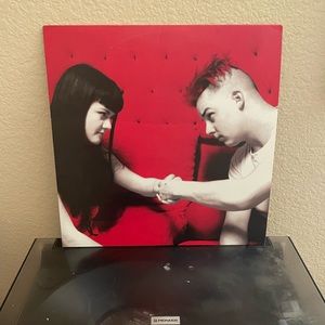 the white stripes first live show white vinyl